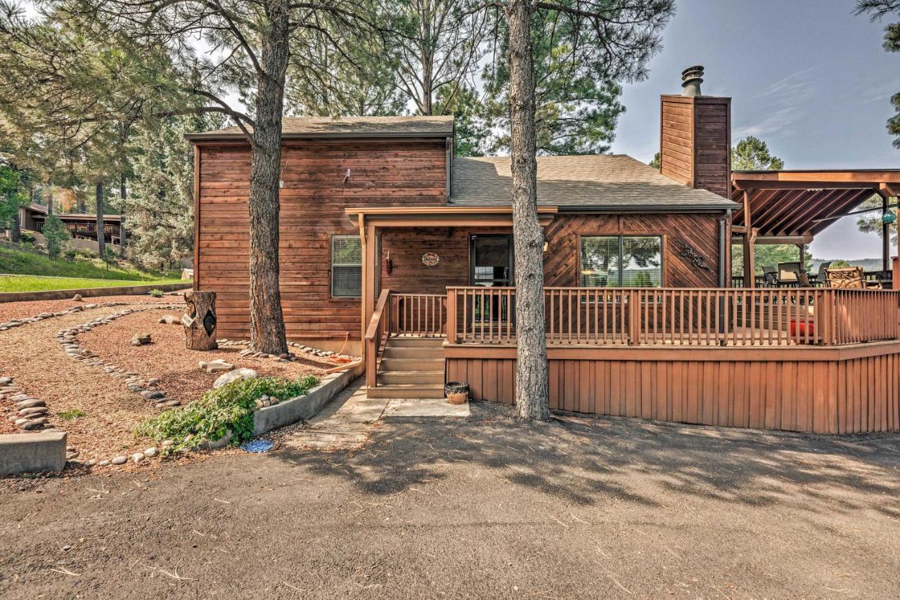 Cozy Ruidoso Cabin with Large Deck&Wet Bar! Buitenkant foto