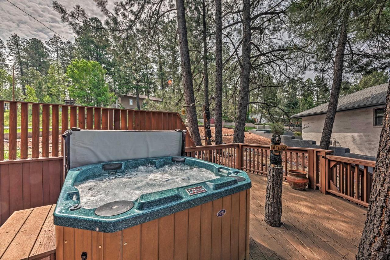 Cozy Ruidoso Cabin with Large Deck&Wet Bar! Buitenkant foto