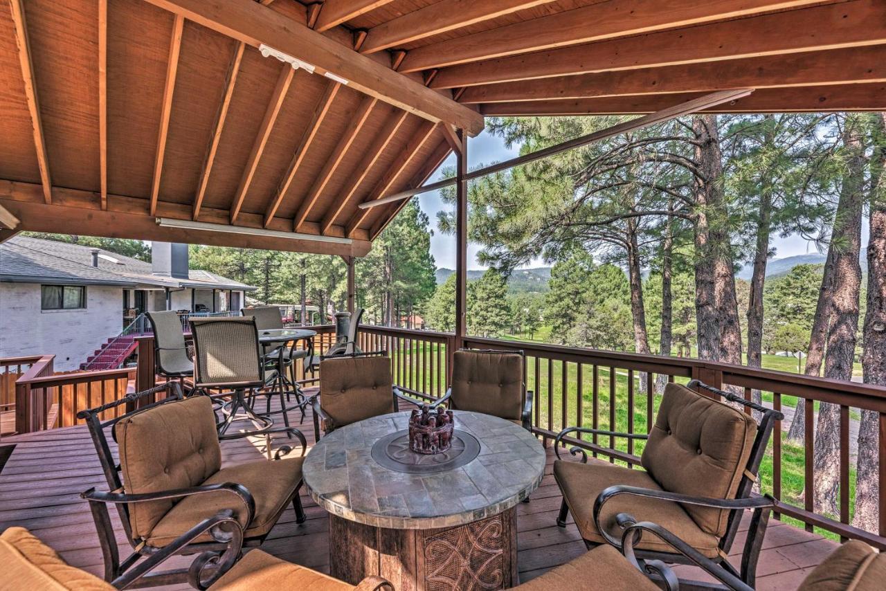 Cozy Ruidoso Cabin with Large Deck&Wet Bar! Buitenkant foto